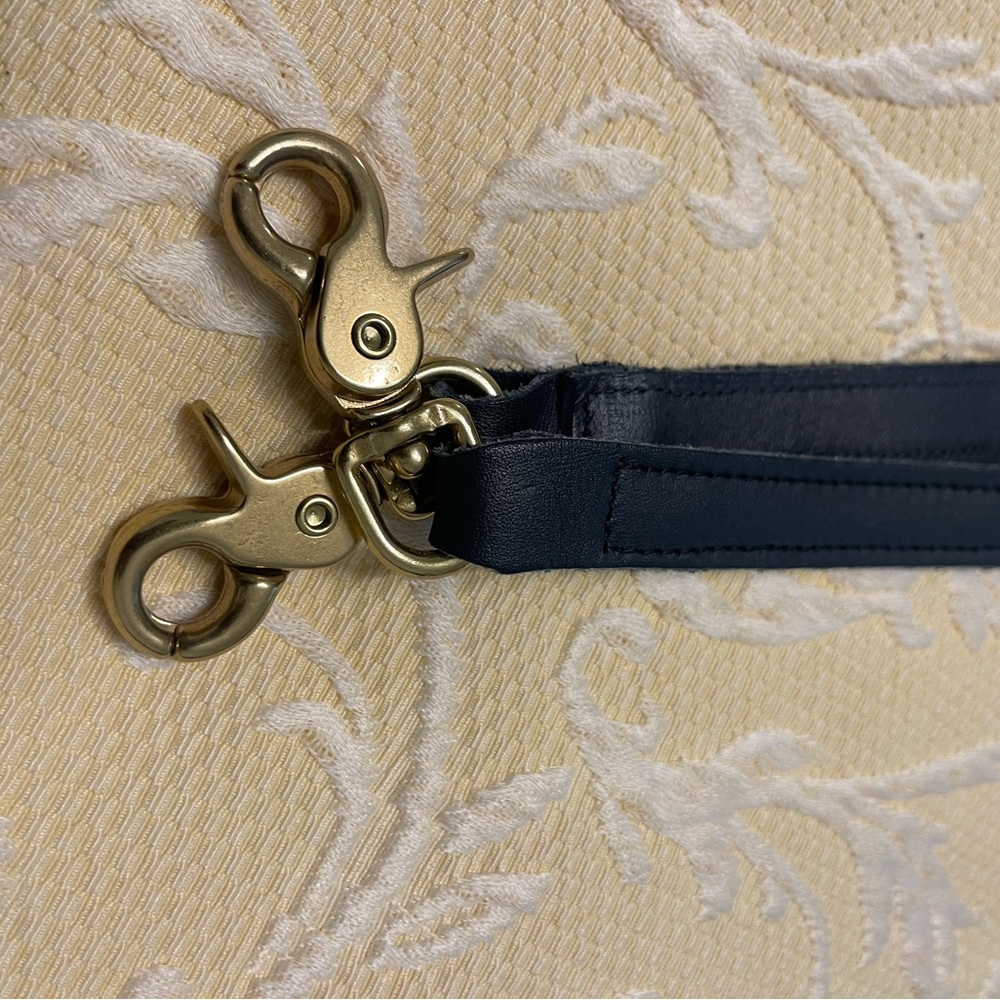Rare Vintage 1993 Coach‎ Willis Bag Purse Satchel Navy - Picture 15 of 16